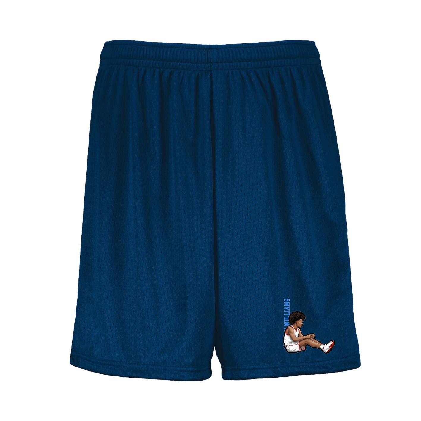 Shorts — Name Vertical in Navy