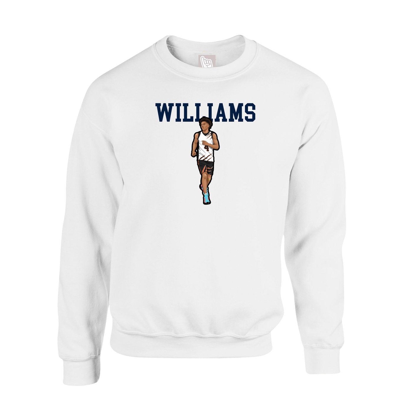 Fleece Crew — Shirsey in White