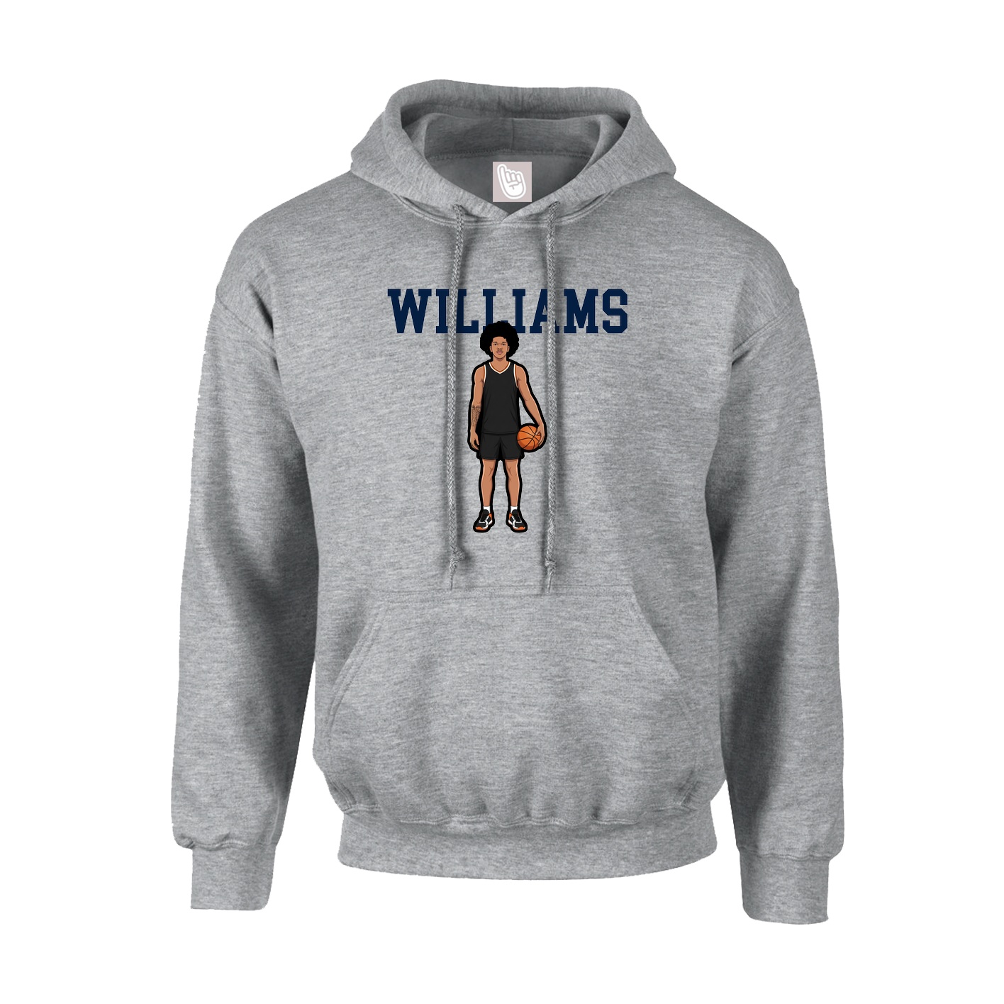 Hoodie — Shirsey in Grey