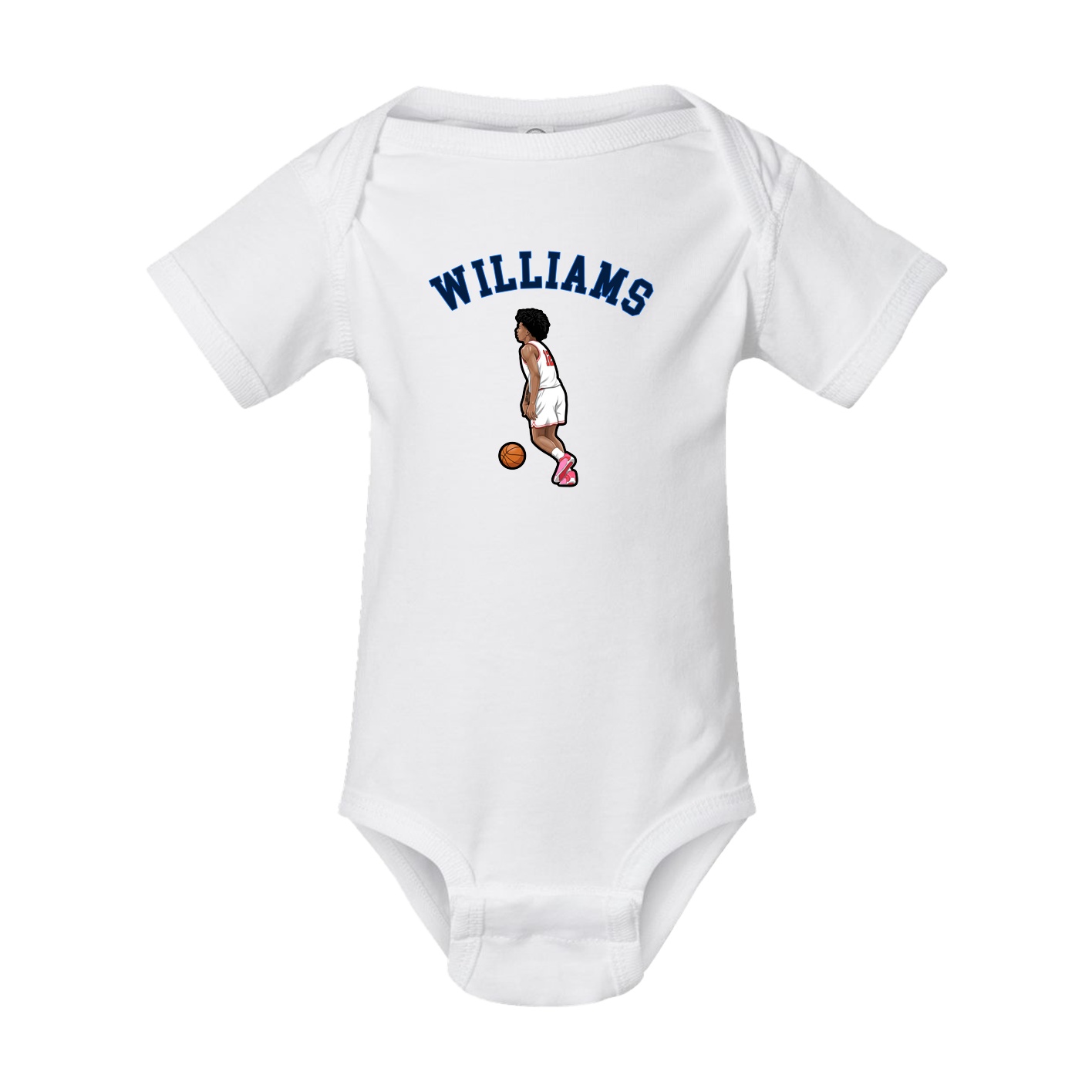 Baby Onesie — Shirsey Arch in White