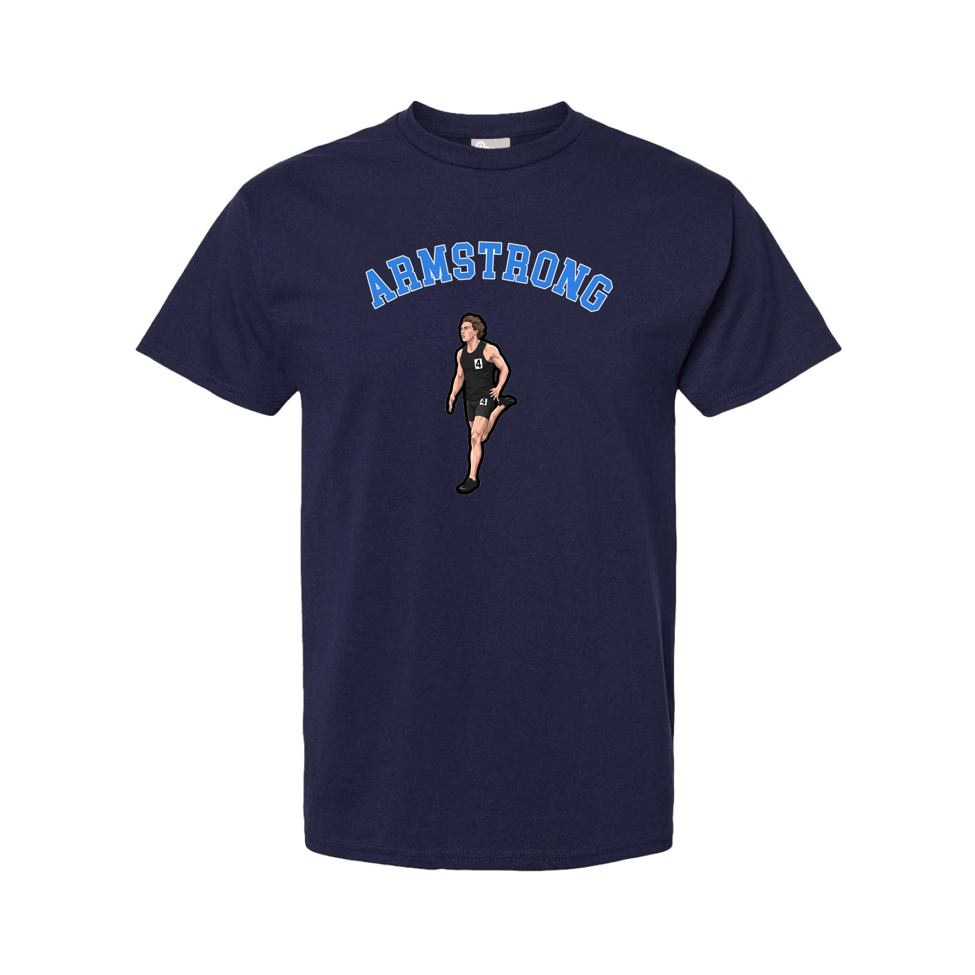 Youth Tee — Shirsey Arch in Navy