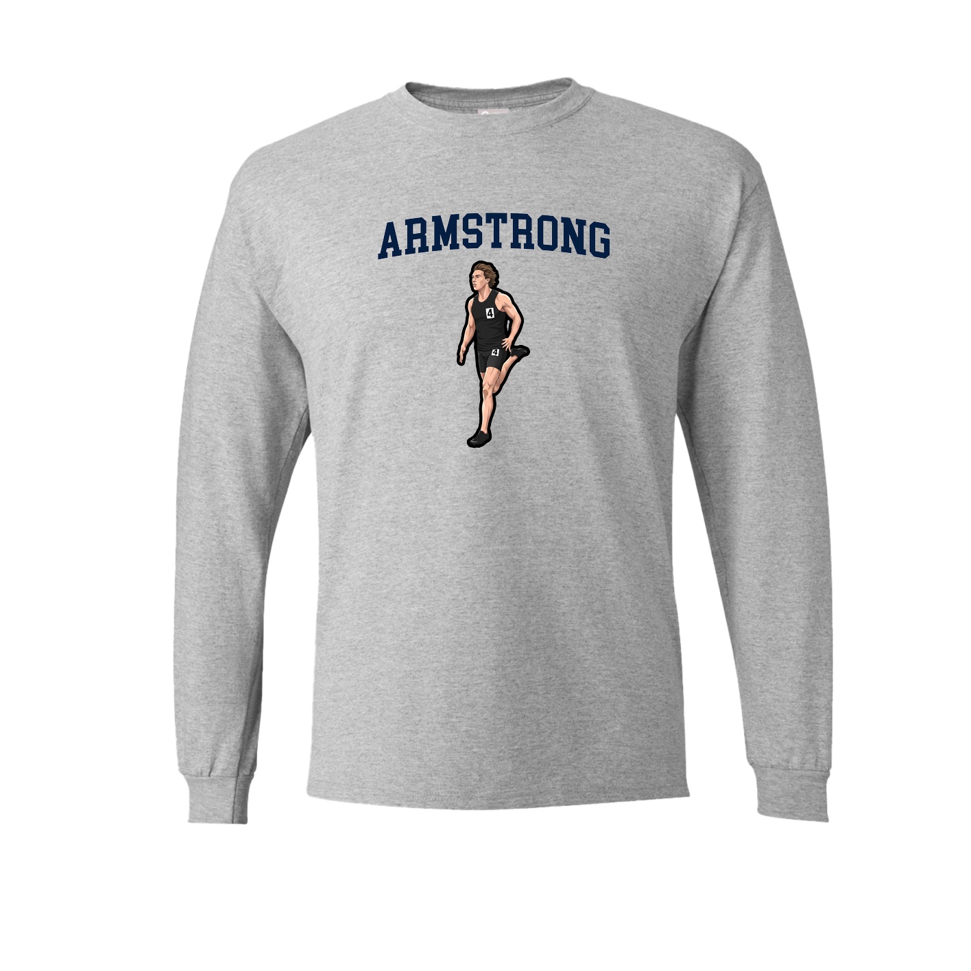 Long Sleeve Tee — Shirsey in Grey