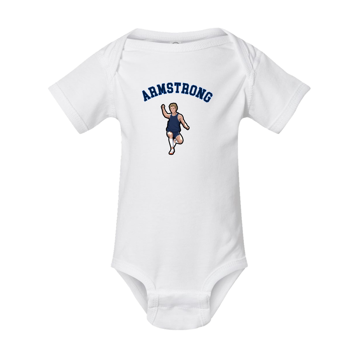 Baby Onesie — Shirsey Arch in White