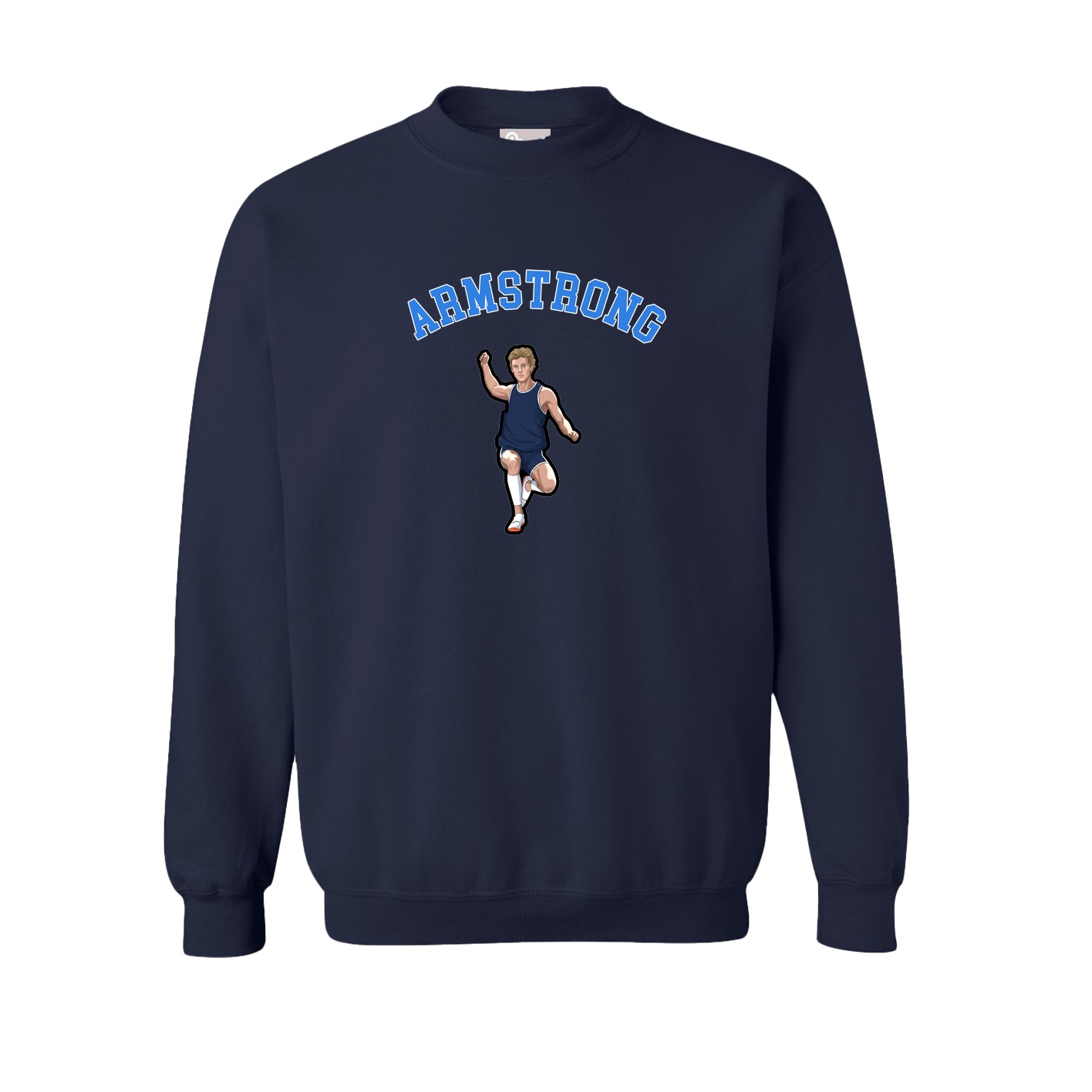 Fleece Crew — Shirsey Arch in Navy