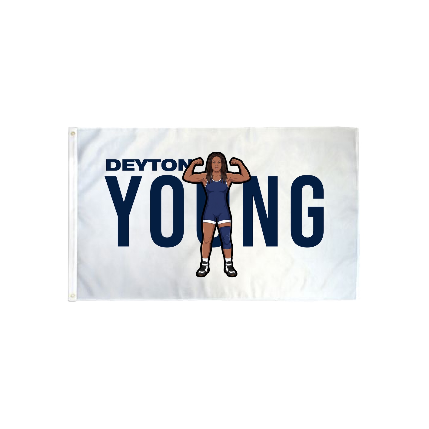 3x5 Flag — Player Name in Classic