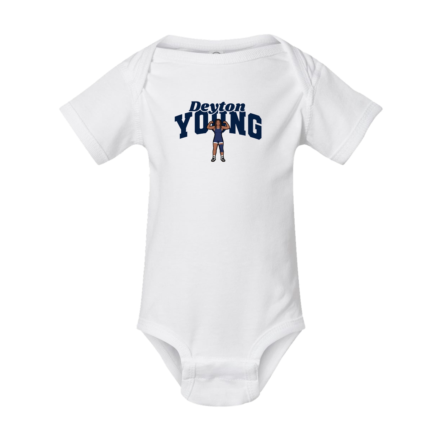Baby Onesie — Signature Arch in White