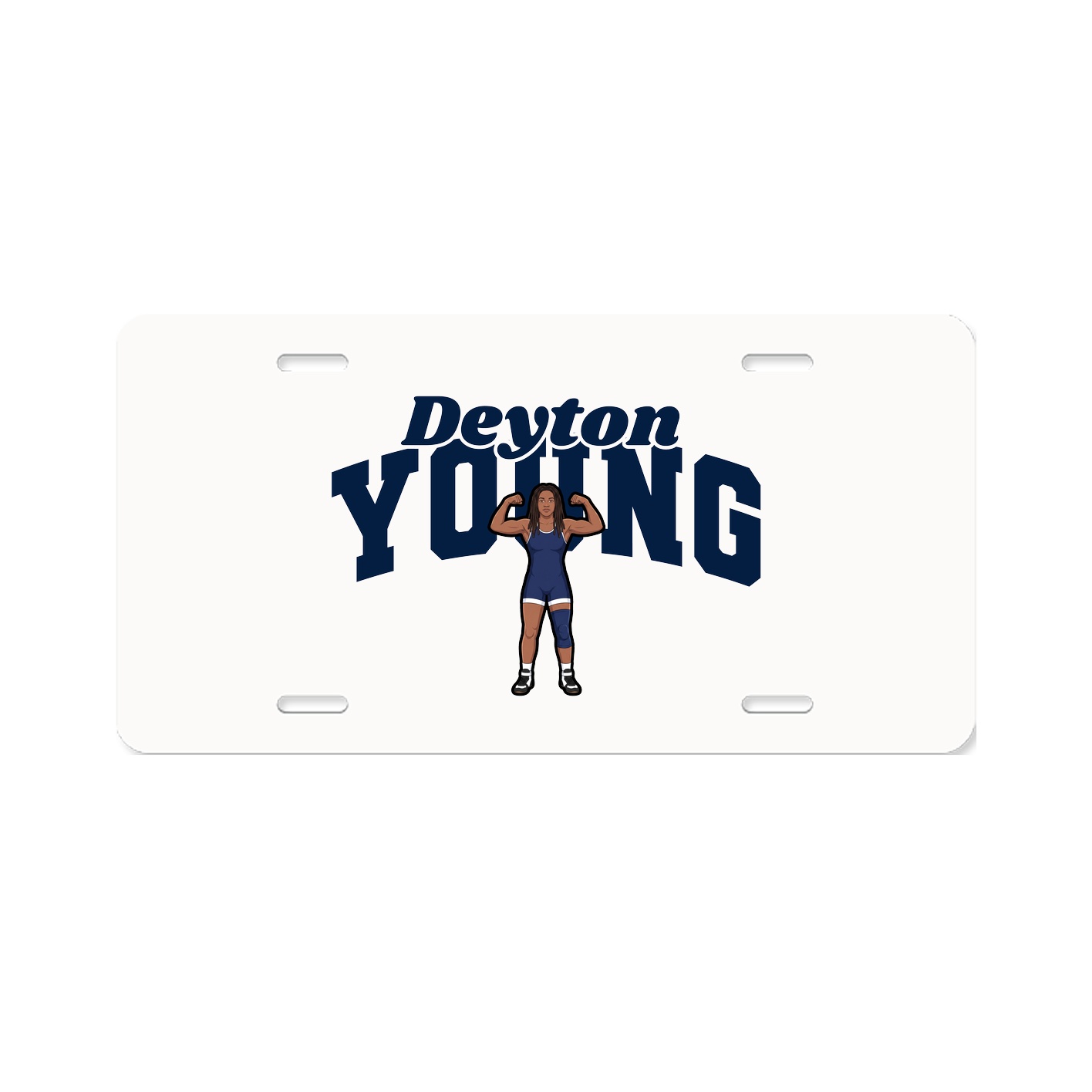 License Plate — Signature Arch in Classic