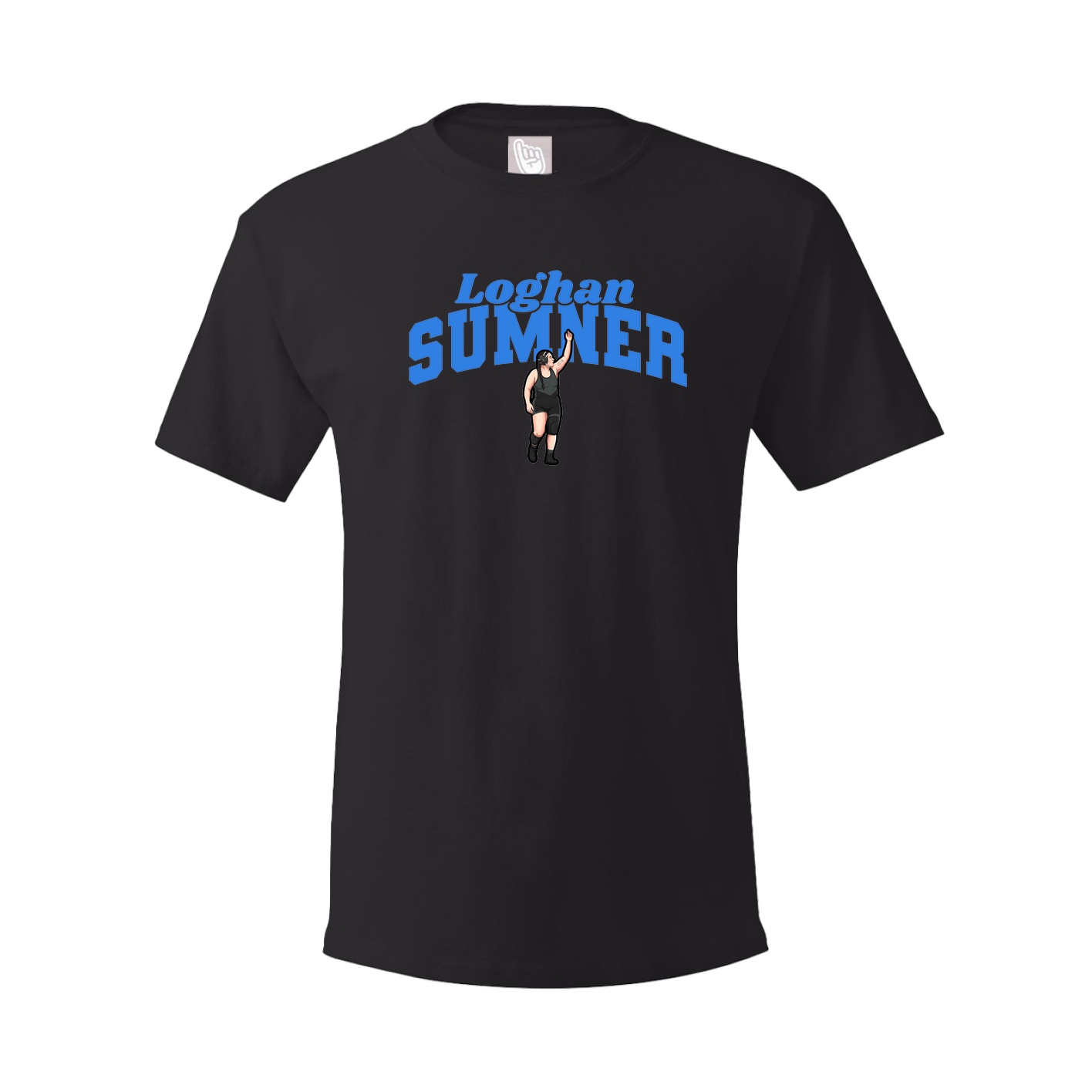 Youth Tee — Signature Arch in Black