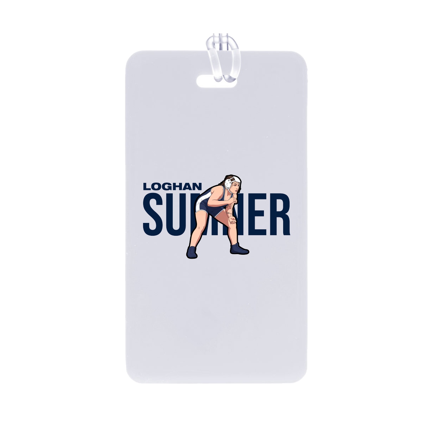 Bag Tag — Player Name in Classic