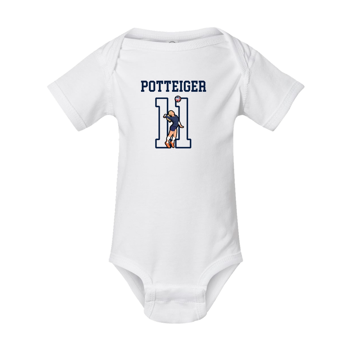 Baby Onesie — Shirsey in White