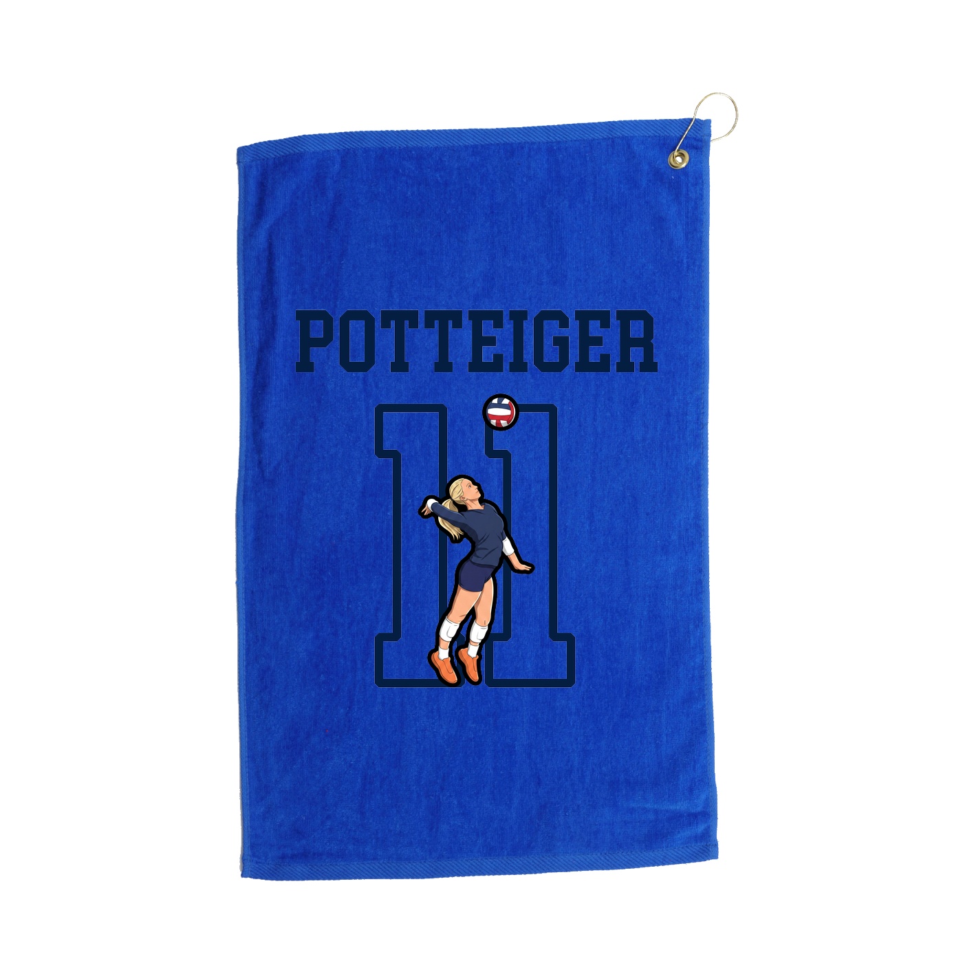 Golf Towel — Shirsey in Royal