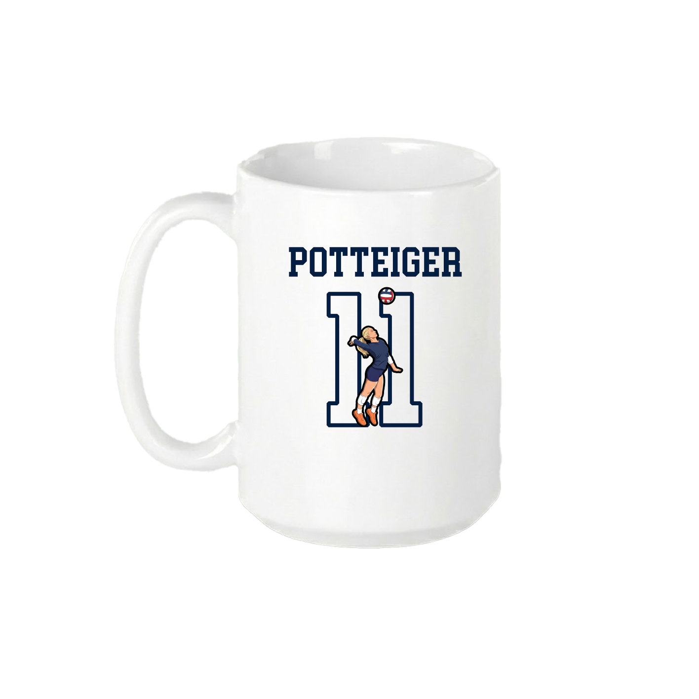 15oz Coffee Mug — Shirsey in White