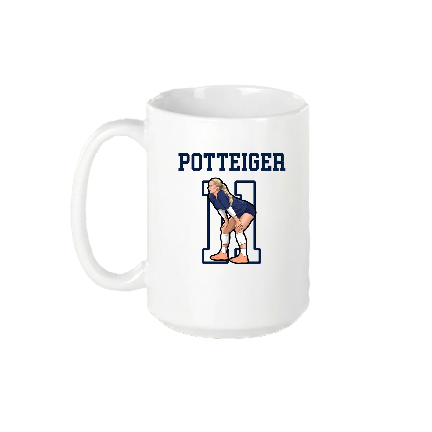 15oz Coffee Mug — Shirsey in White