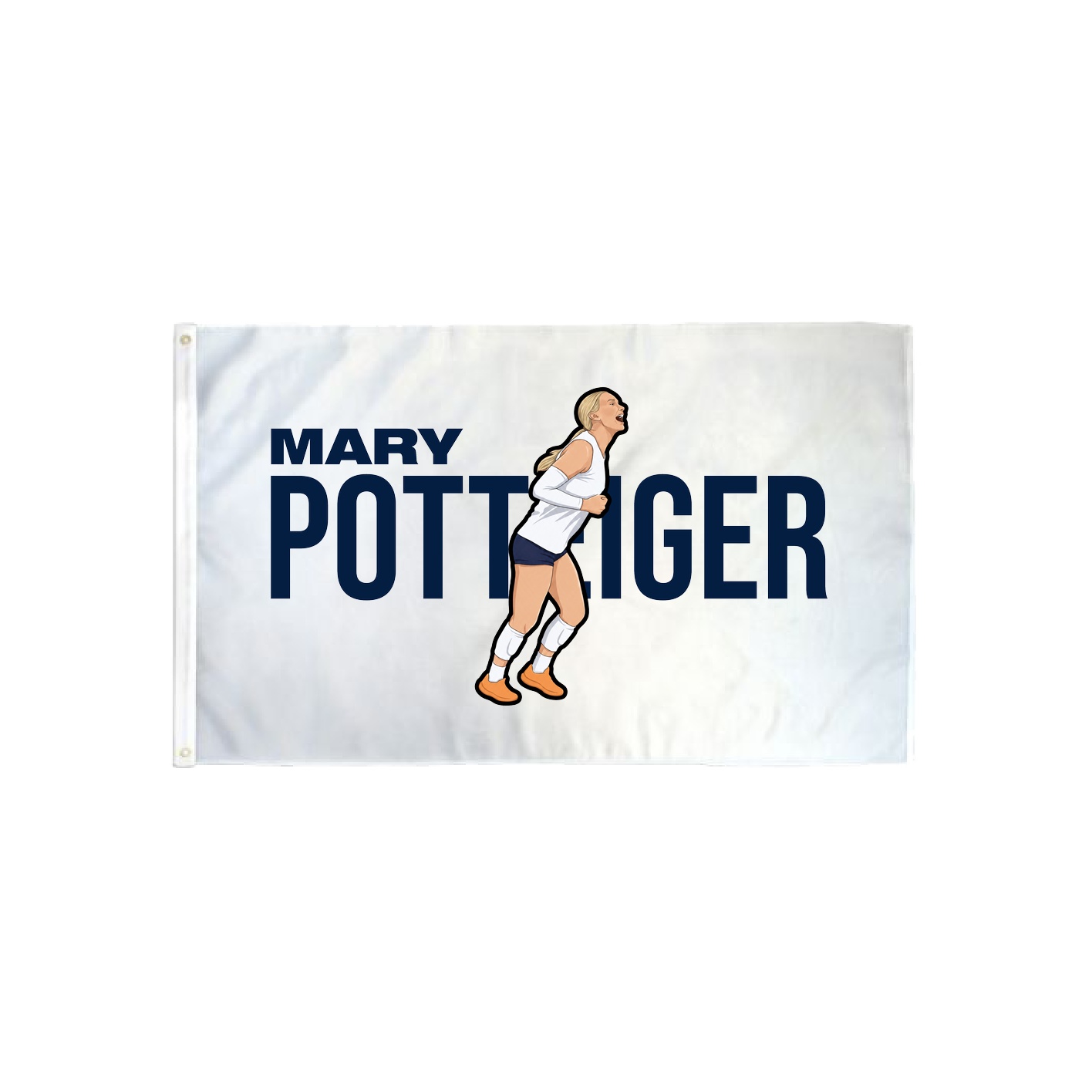 3x5 Flag — Player Name in Classic