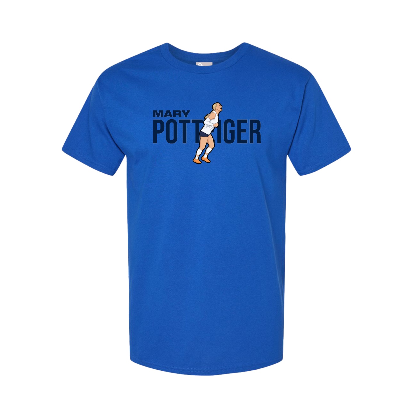 Youth Tee — Player Name in Royal