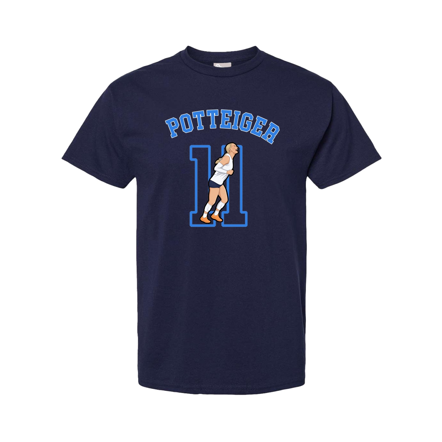 Tee — Shirsey Arch in Navy