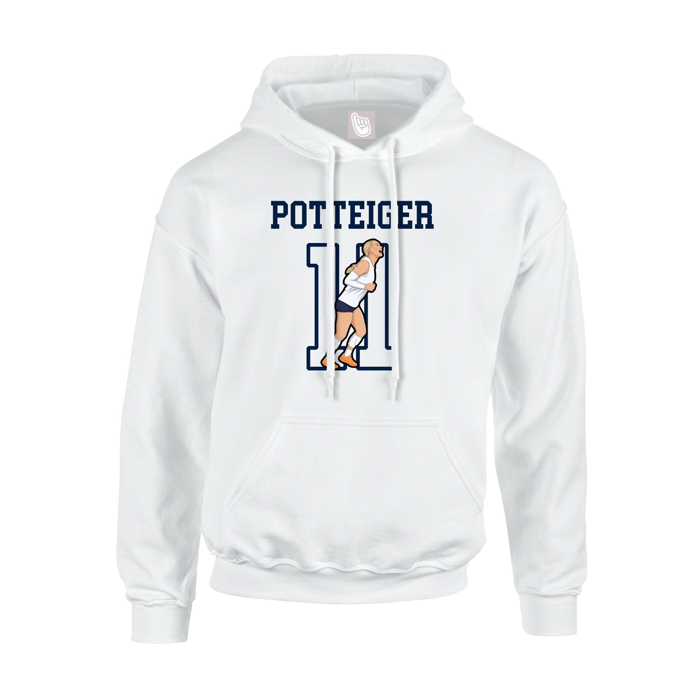 Youth Hoodie — Shirsey in White