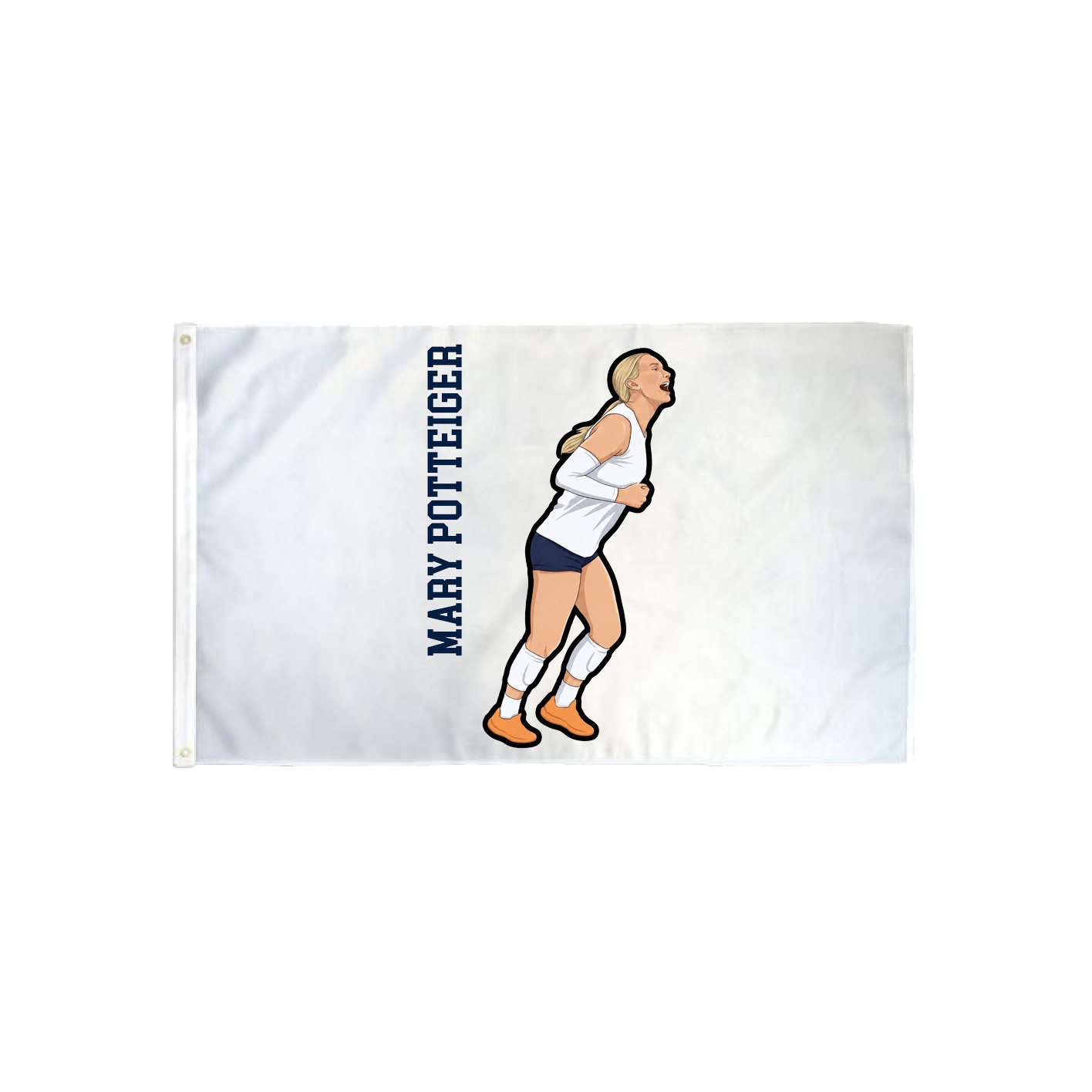3x5 Flag — Name Vertical in Classic