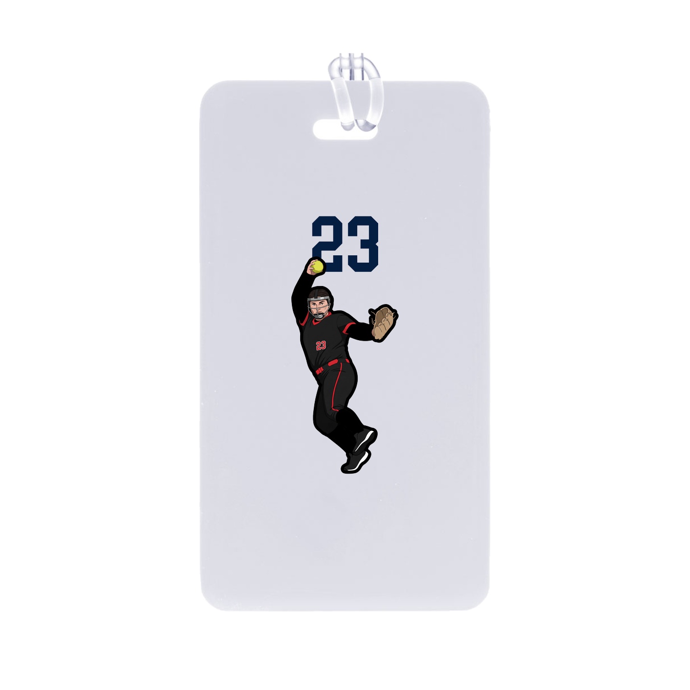 Bag Tag — Number Top in Classic