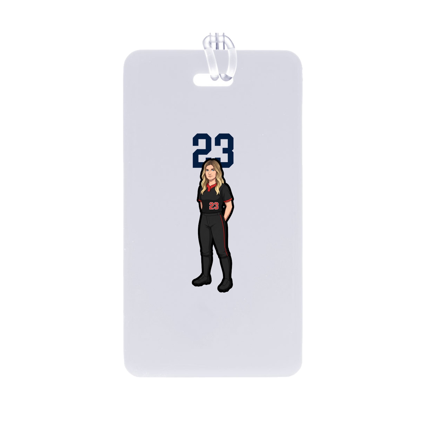 Bag Tag — Number Top in Classic