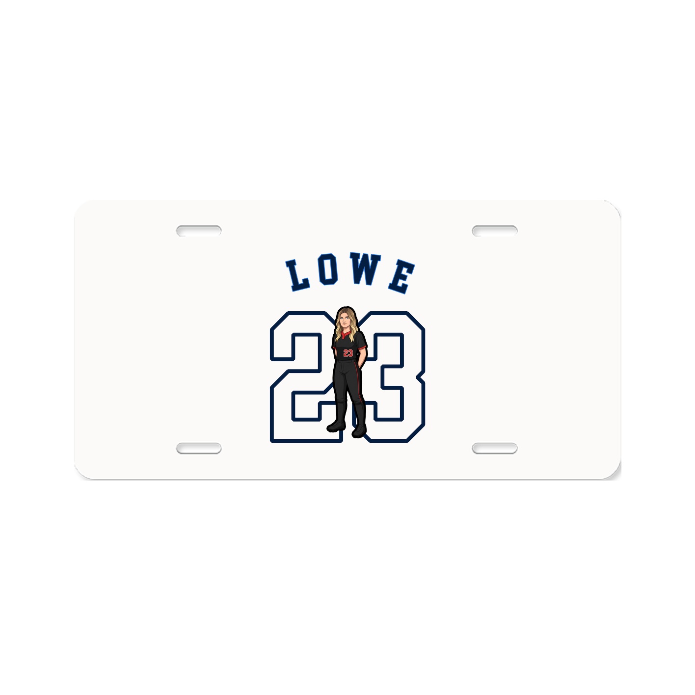 License Plate — Shirsey Arch in Classic