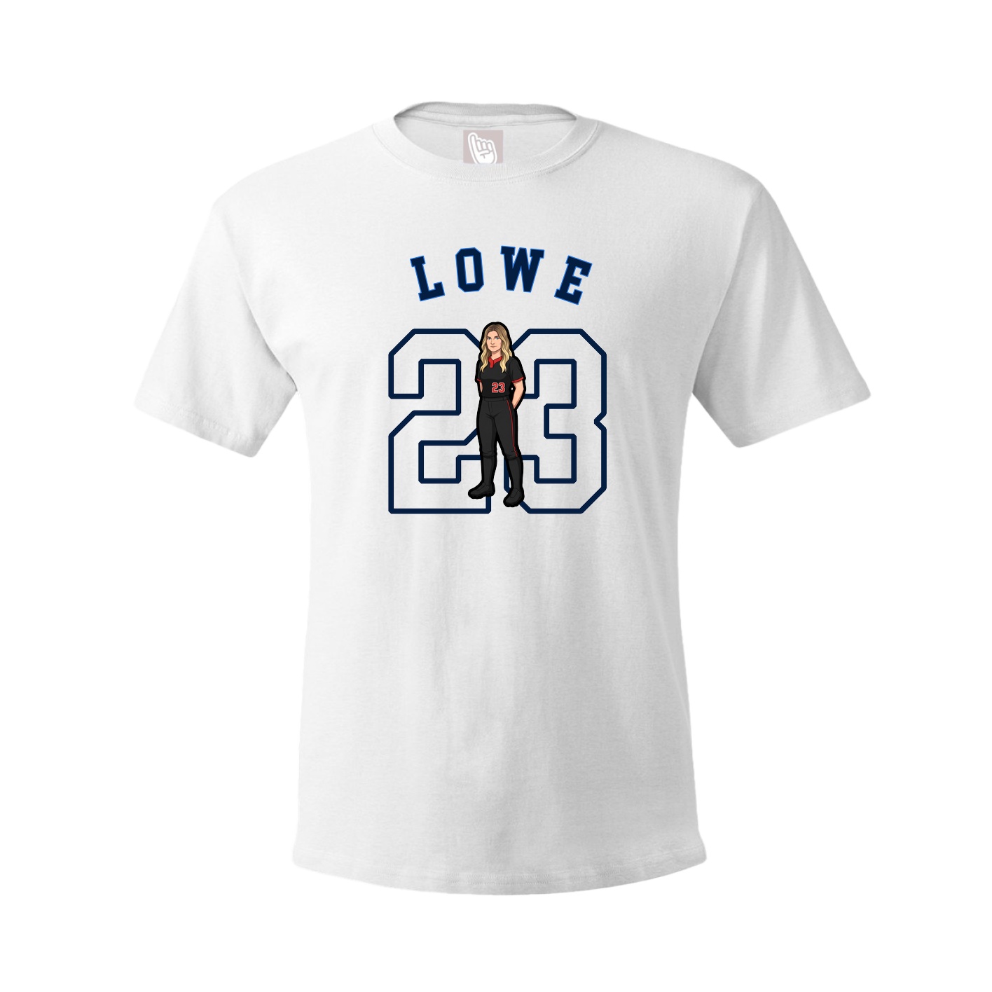 Youth Tee — Shirsey Arch in White