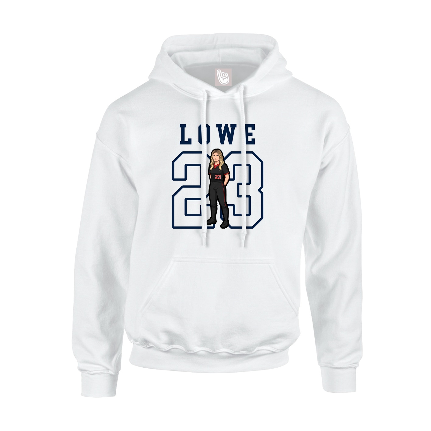 Youth Hoodie — Shirsey in White