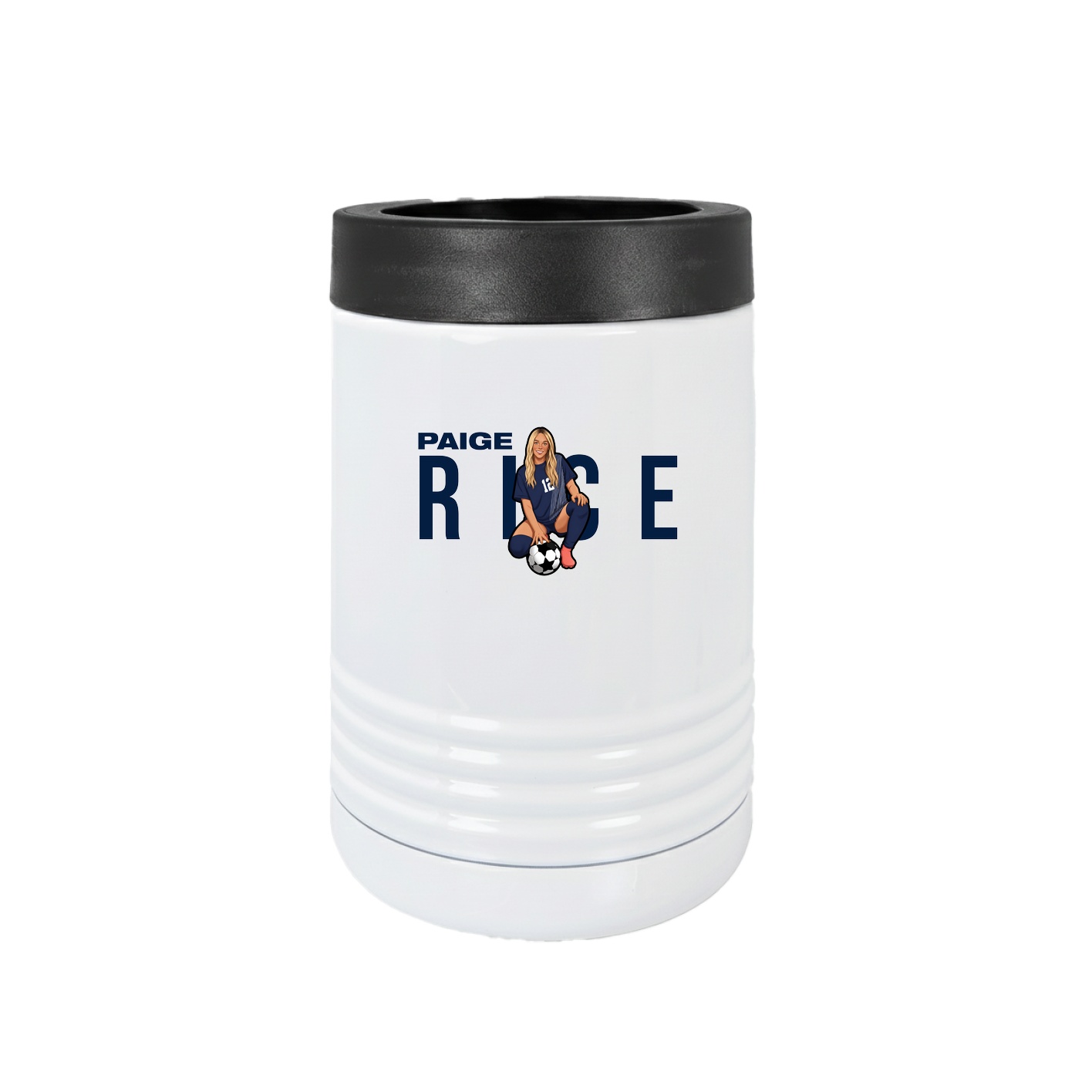 Beverage Holder — Player Name in White