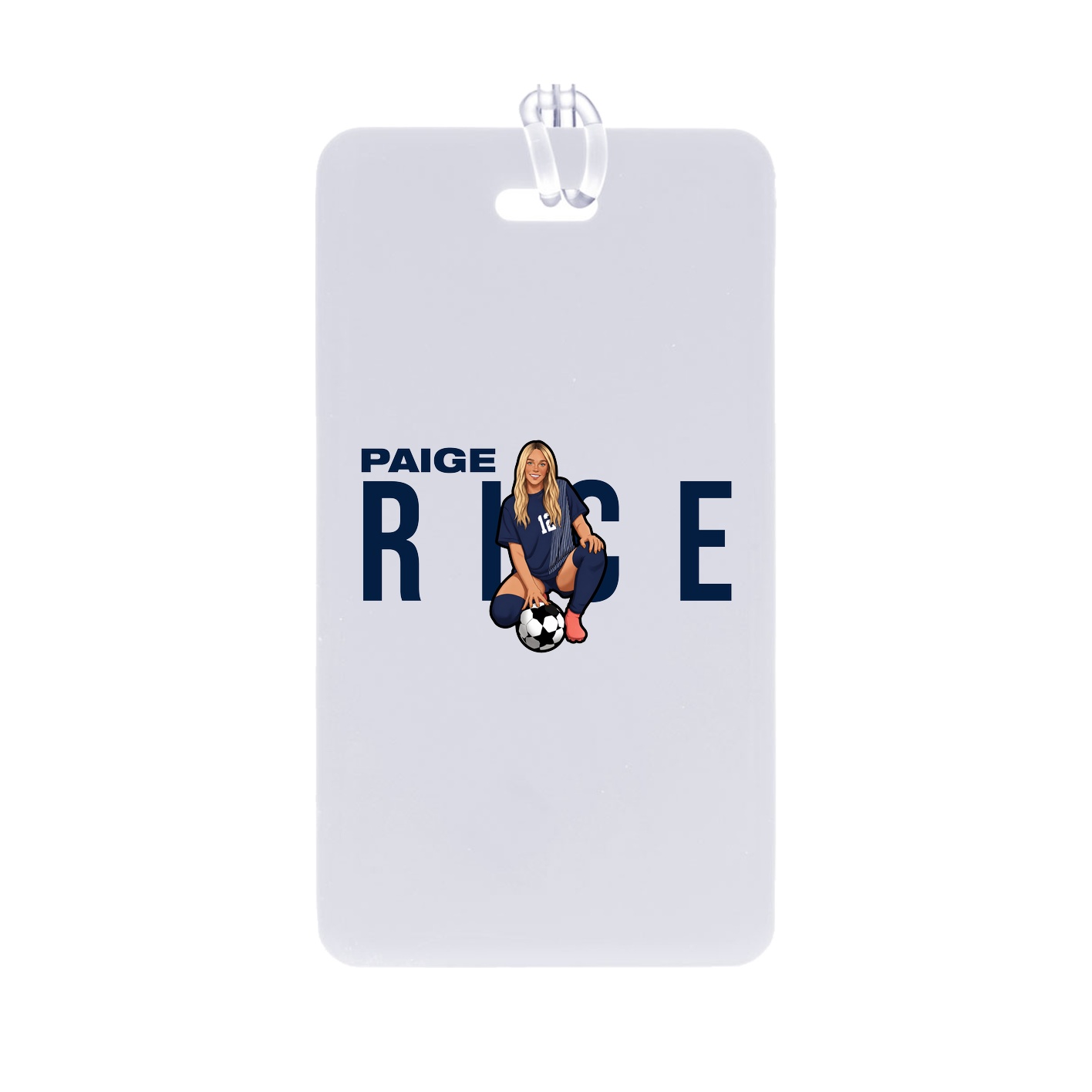 Bag Tag — Player Name in Classic