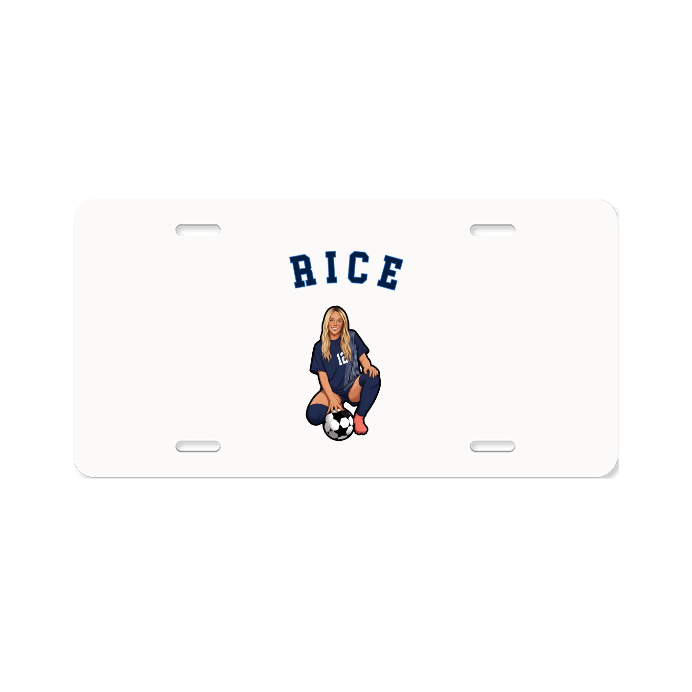 License Plate — Shirsey Arch in Classic