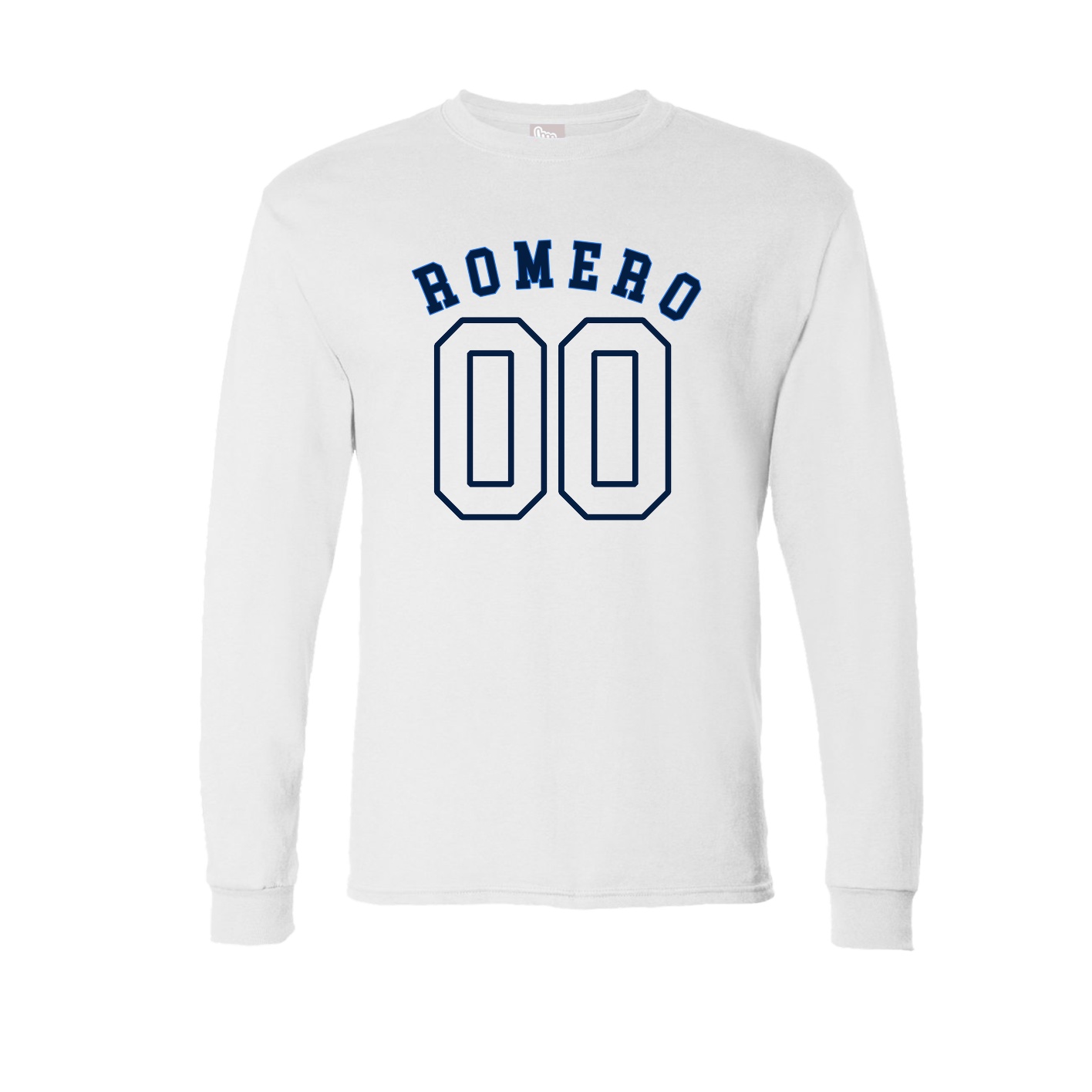 Long Sleeve Tee — Shirsey Arch in White