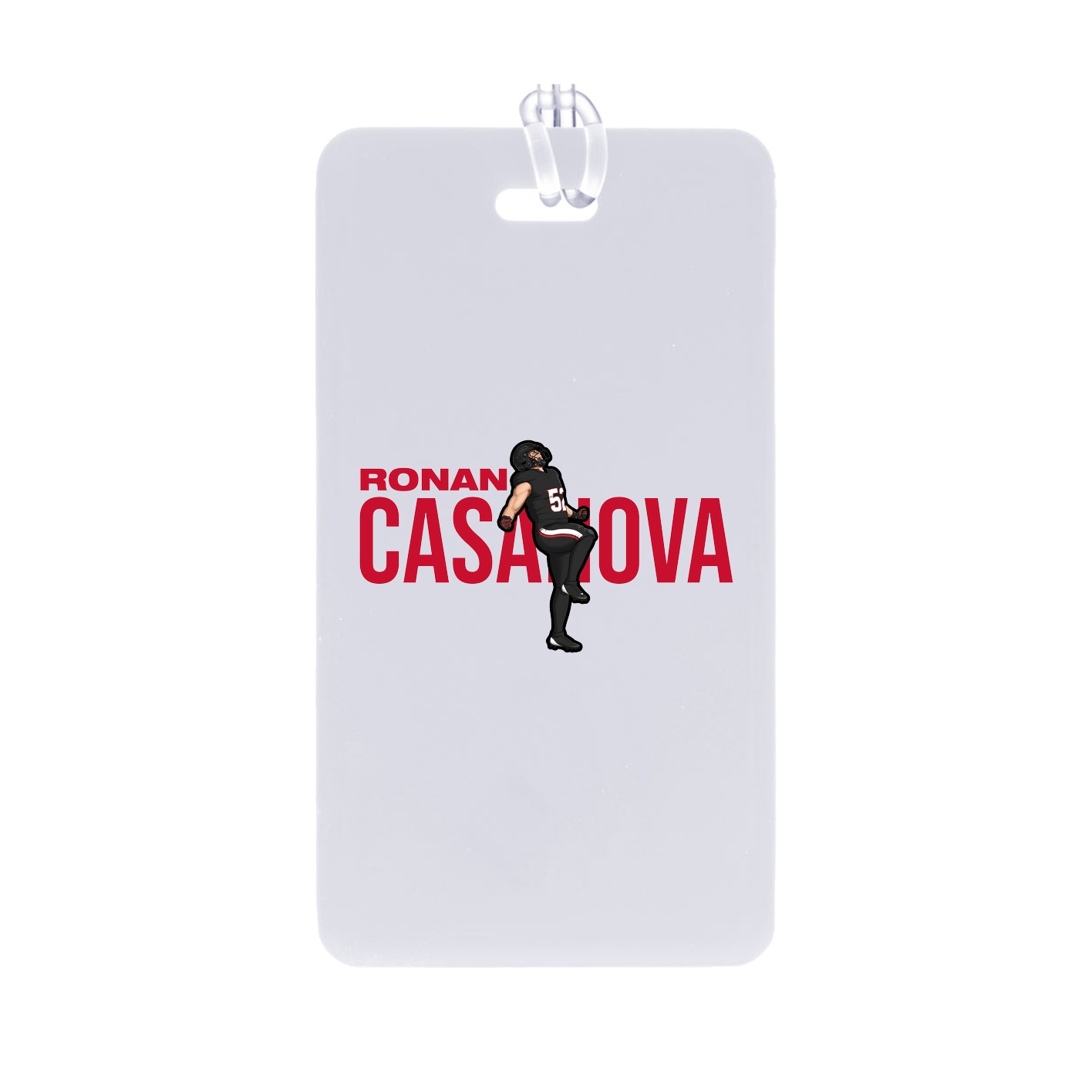 Bag Tag — Player Name in Classic