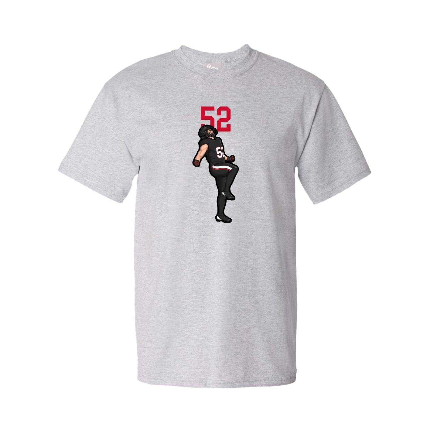 Tee — Number Top in Grey