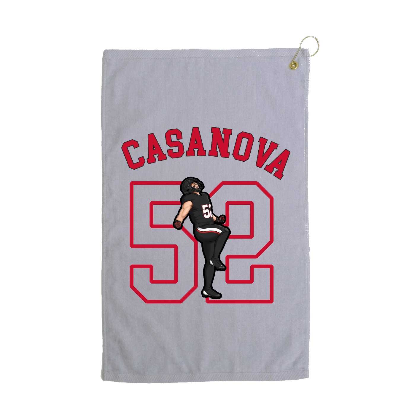 Golf Towel — Shirsey Arch in Grey
