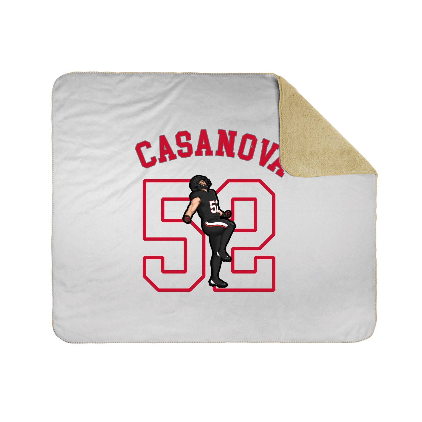 Throw Blanket — Shirsey Arch in White