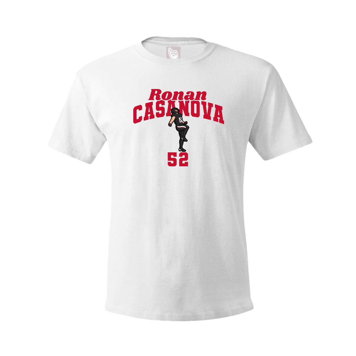 Youth Tee — Signature Arch in White