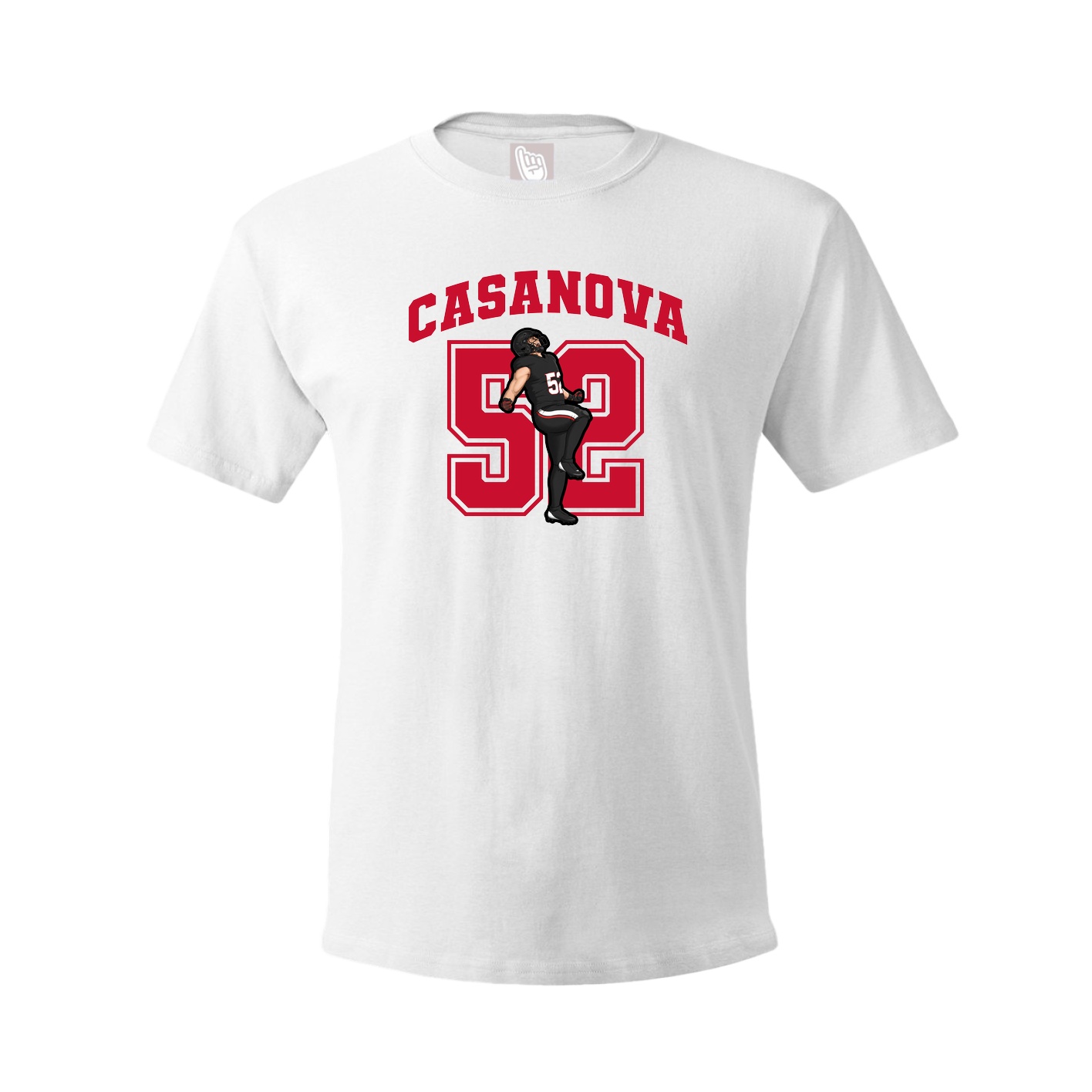Tee — Number in White