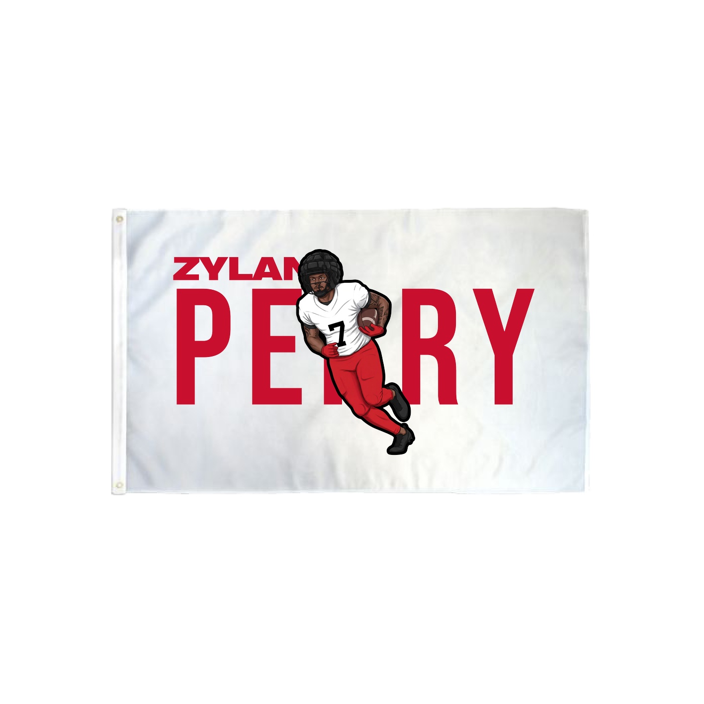 3x5 Flag — Player Name in Classic
