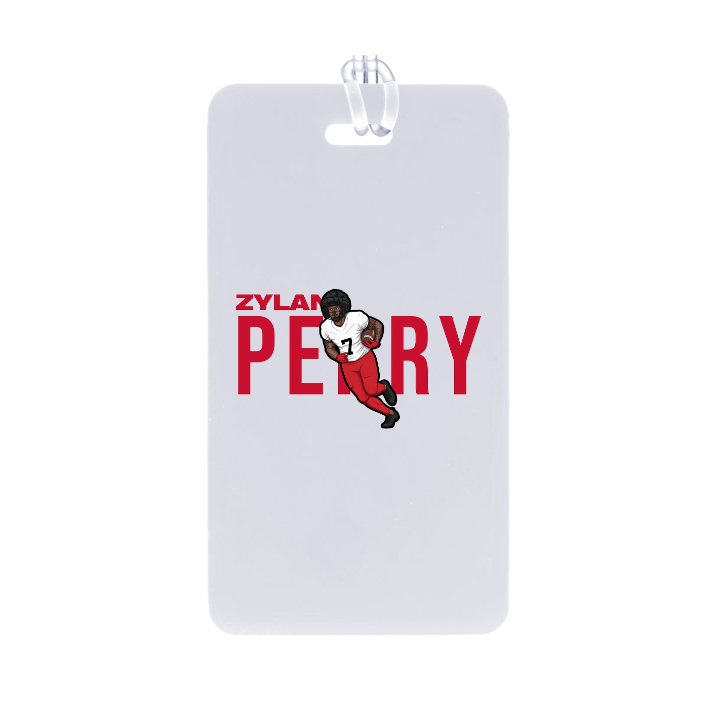 Bag Tag — Player Name in Classic