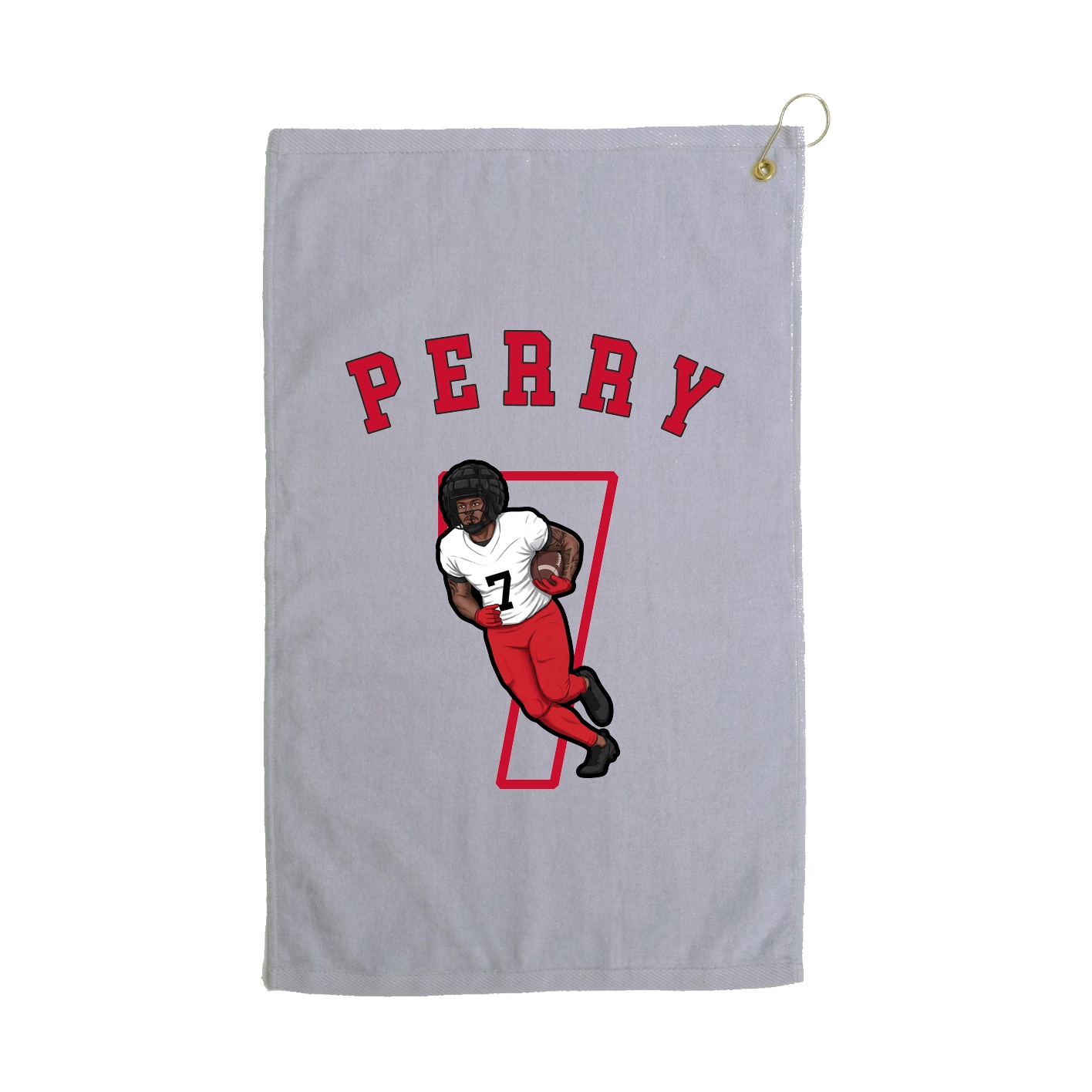 Golf Towel — Shirsey Arch in Grey