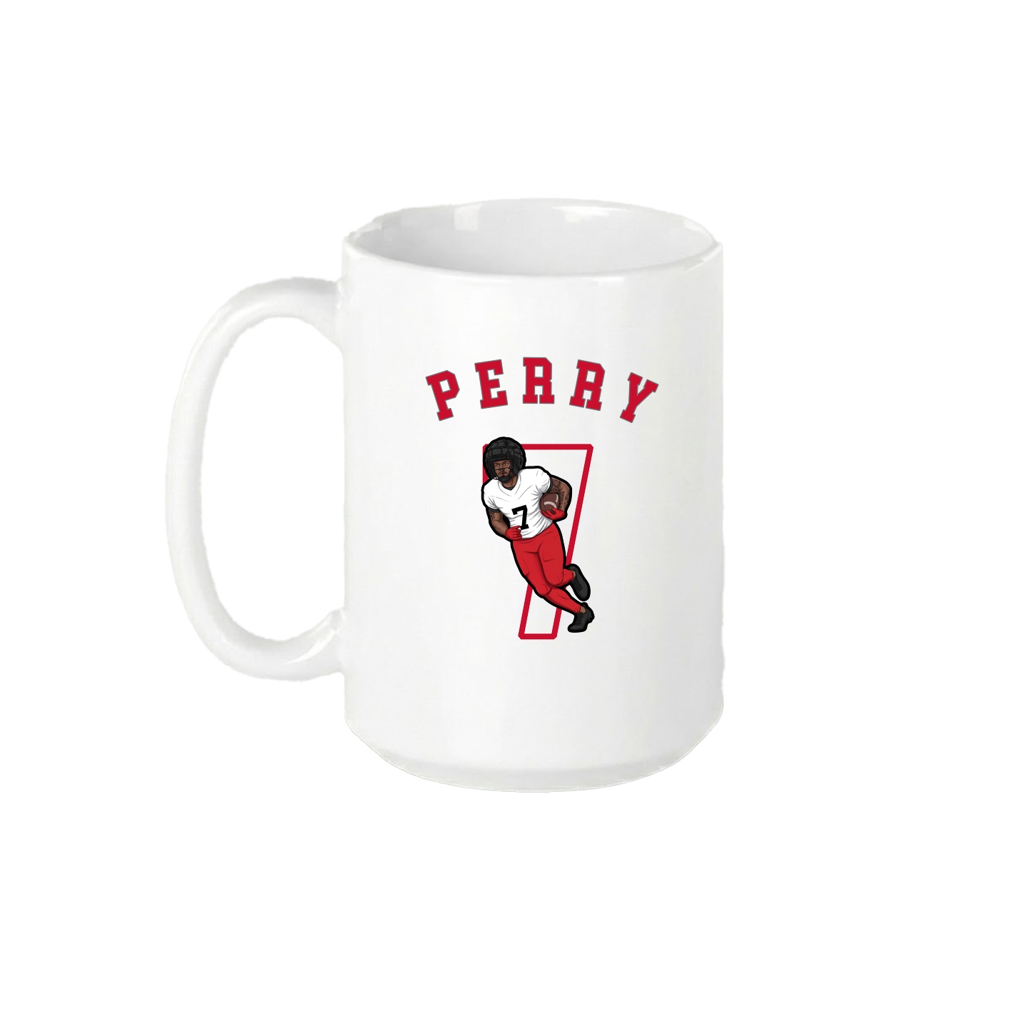 15oz Coffee Mug — Shirsey Arch in White