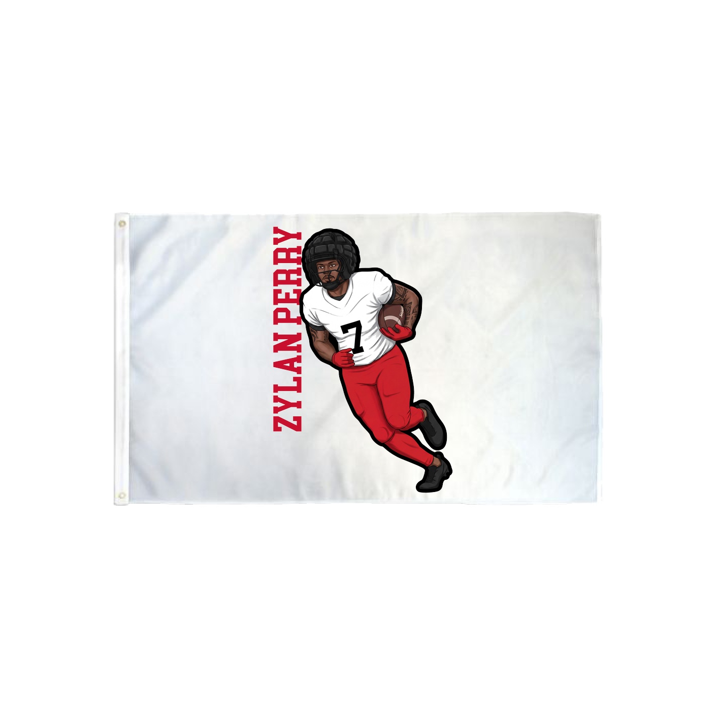 3x5 Flag — Name Vertical in Classic