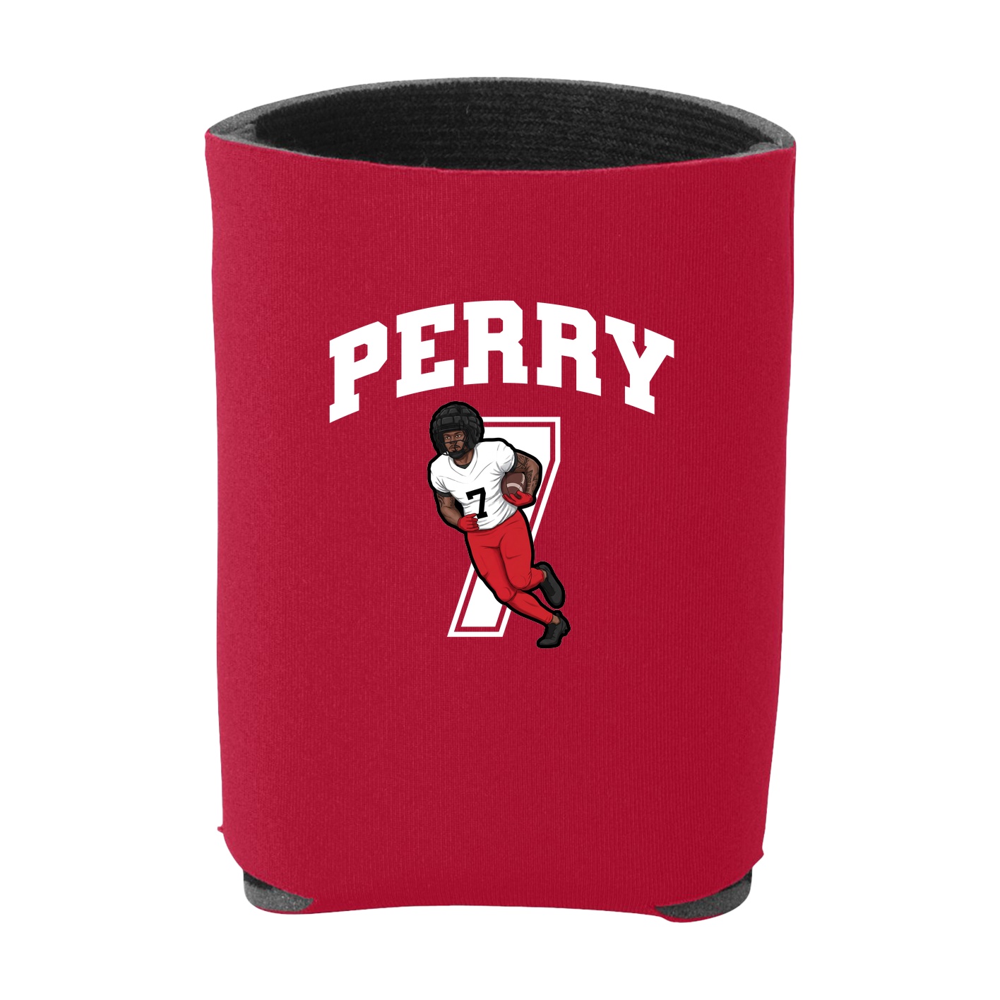 Can Holder — Number in Red