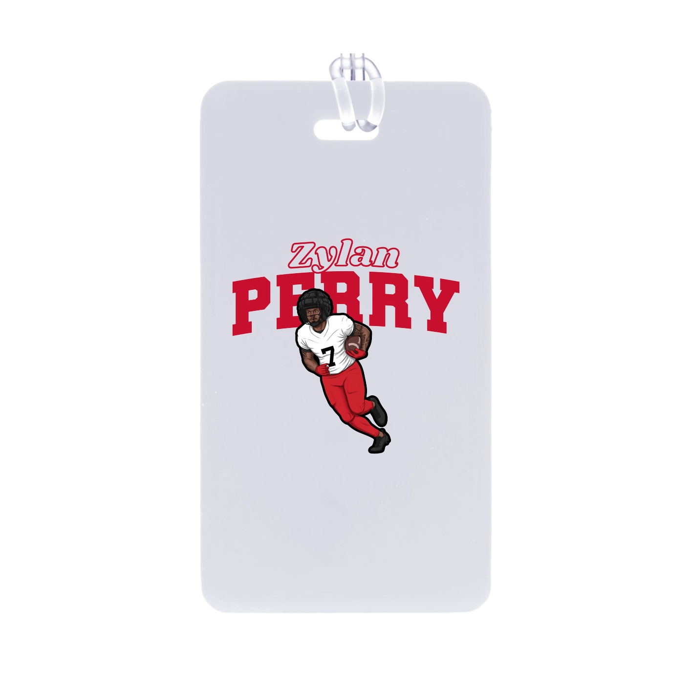Bag Tag — Name Arch in Classic
