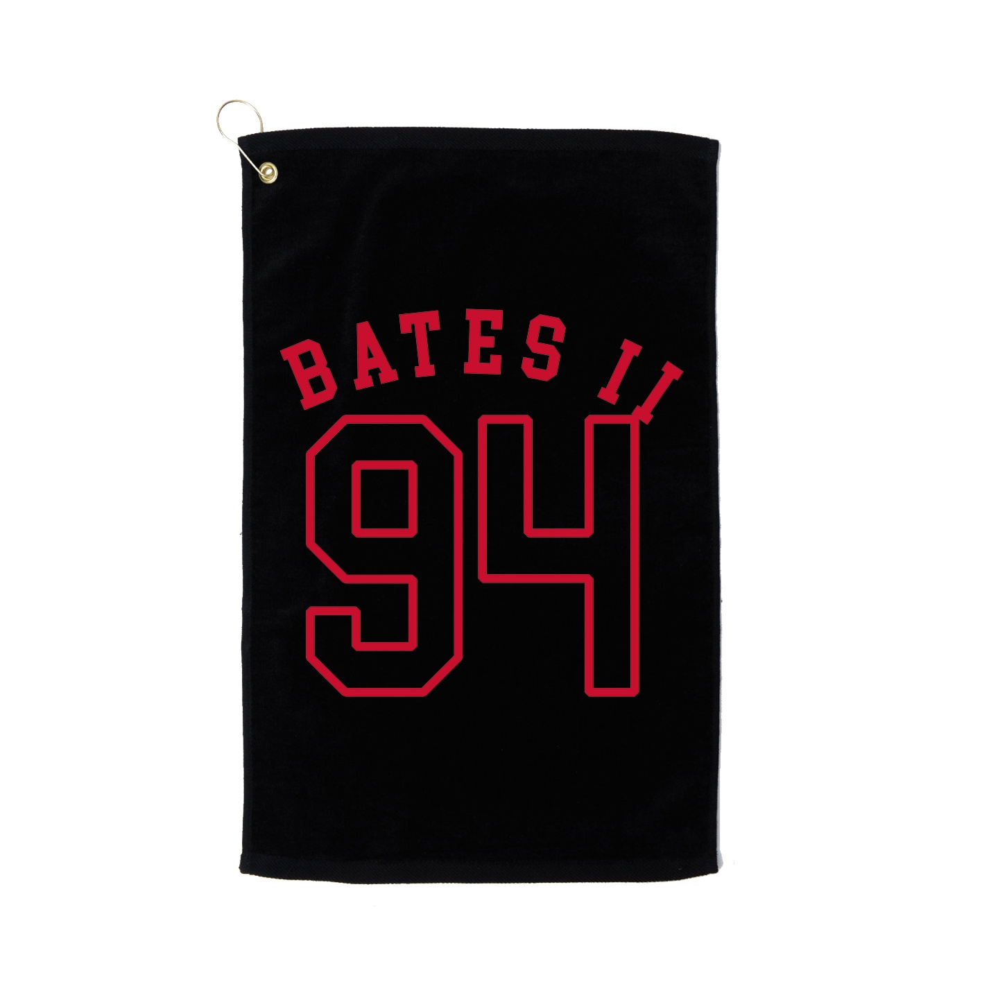 Golf Towel — Shirsey Arch in Black