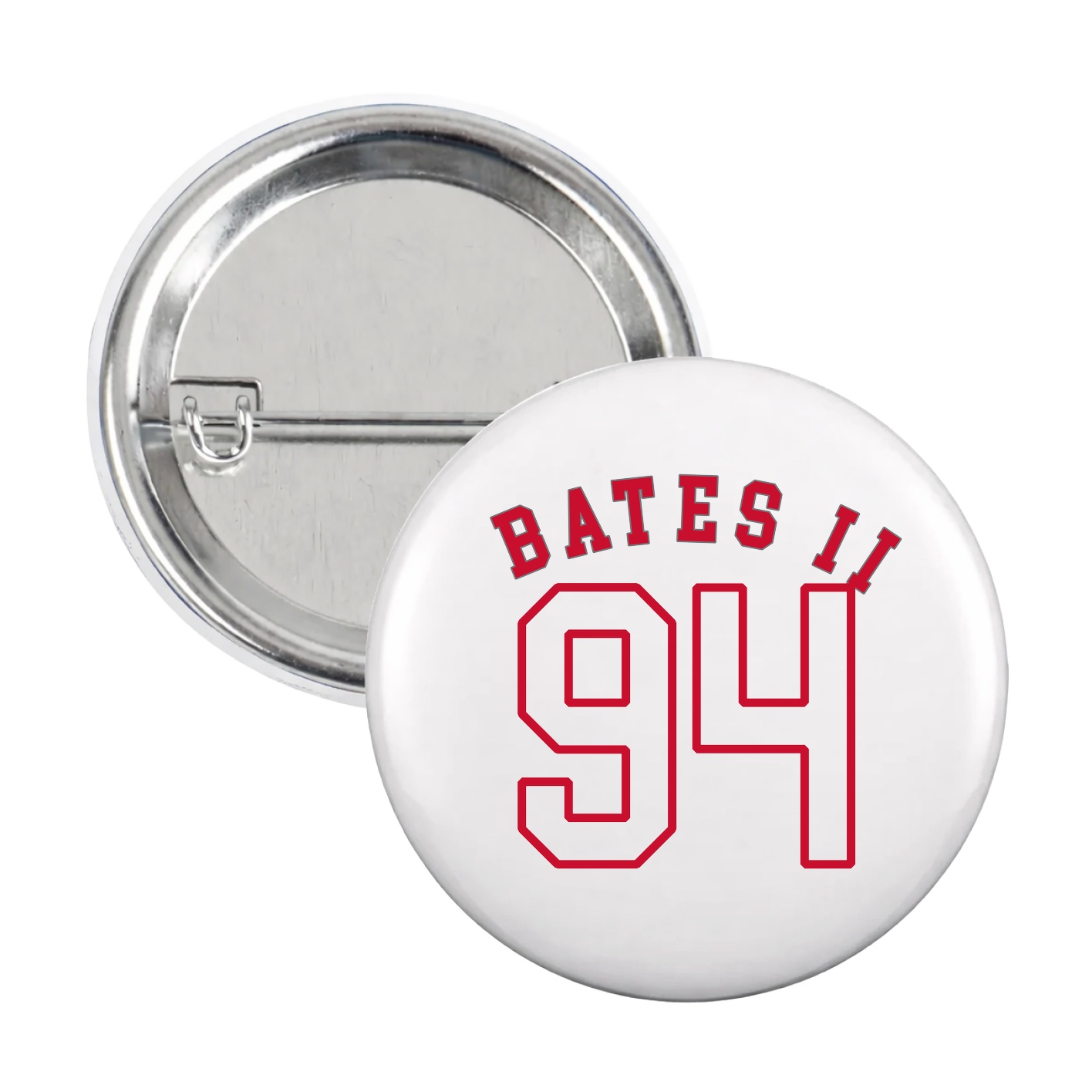 Game Day Button — Shirsey Arch in White