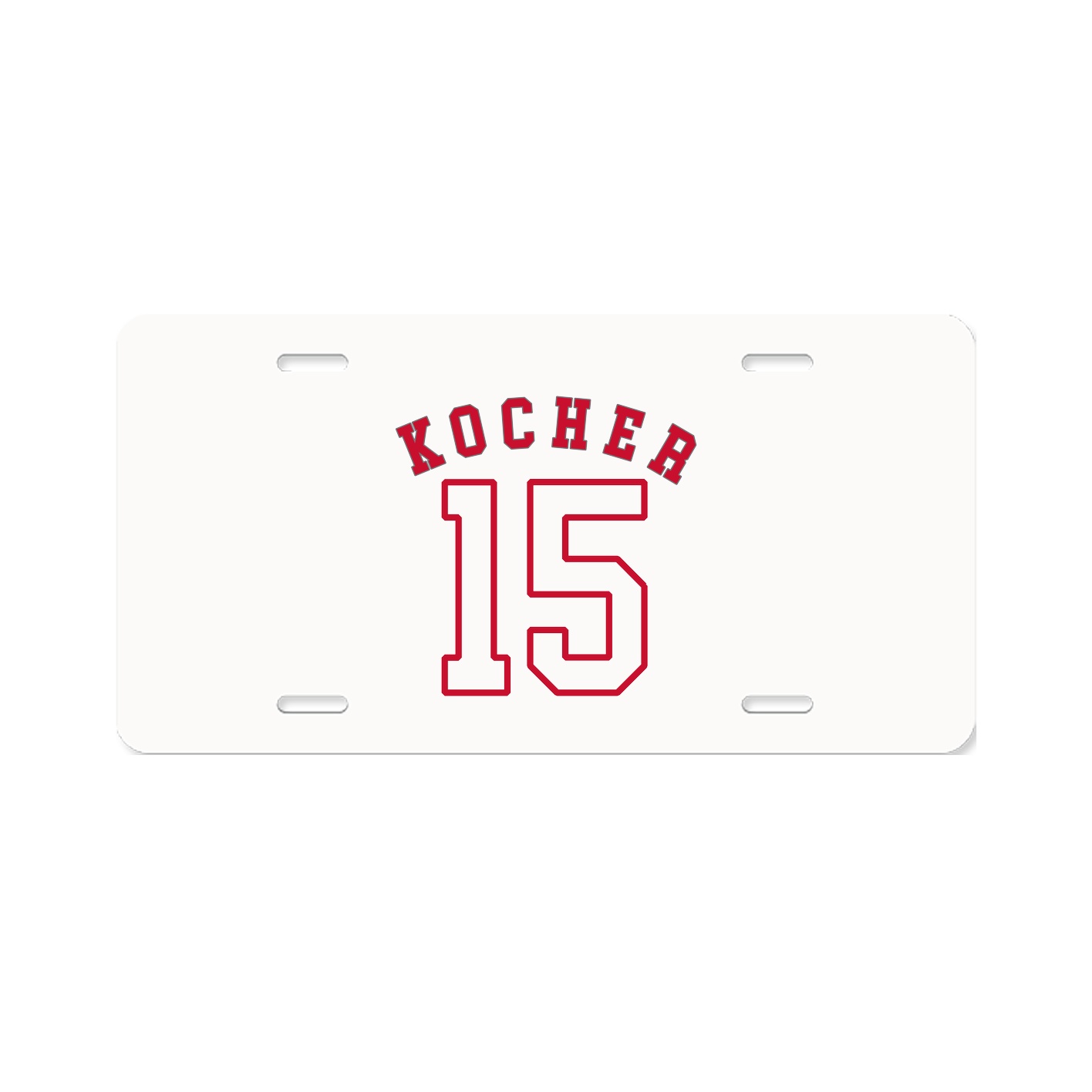 License Plate — Shirsey Arch in Classic