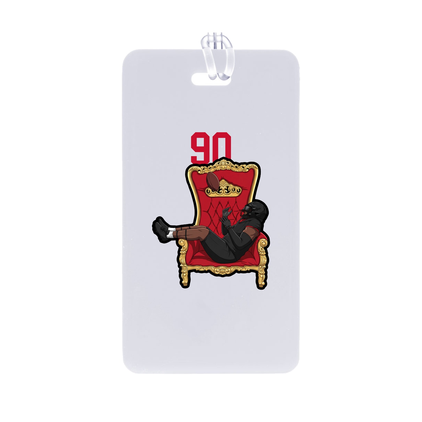 Bag Tag — Number Top in Classic