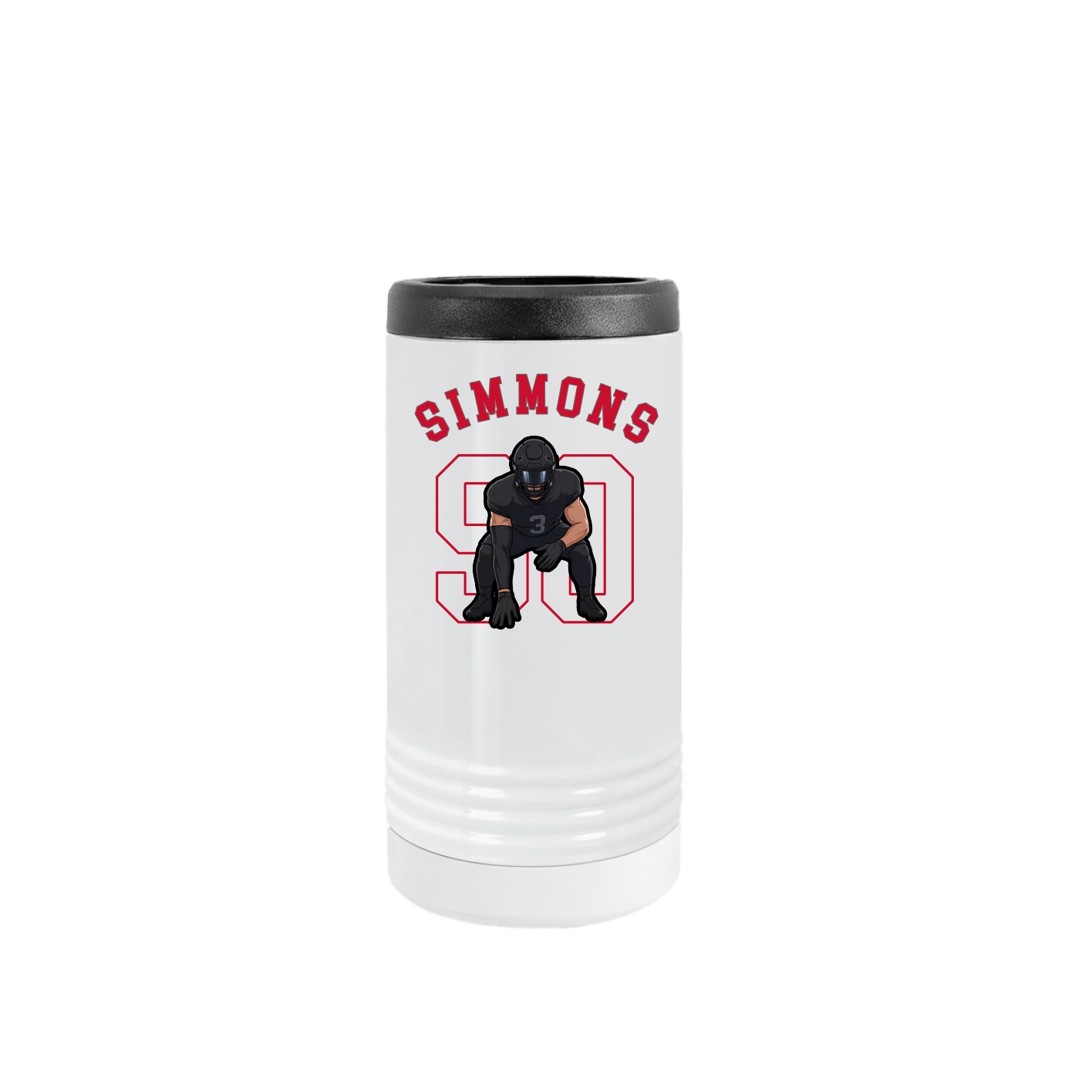 Slim Beverage Holder — Shirsey Arch in White
