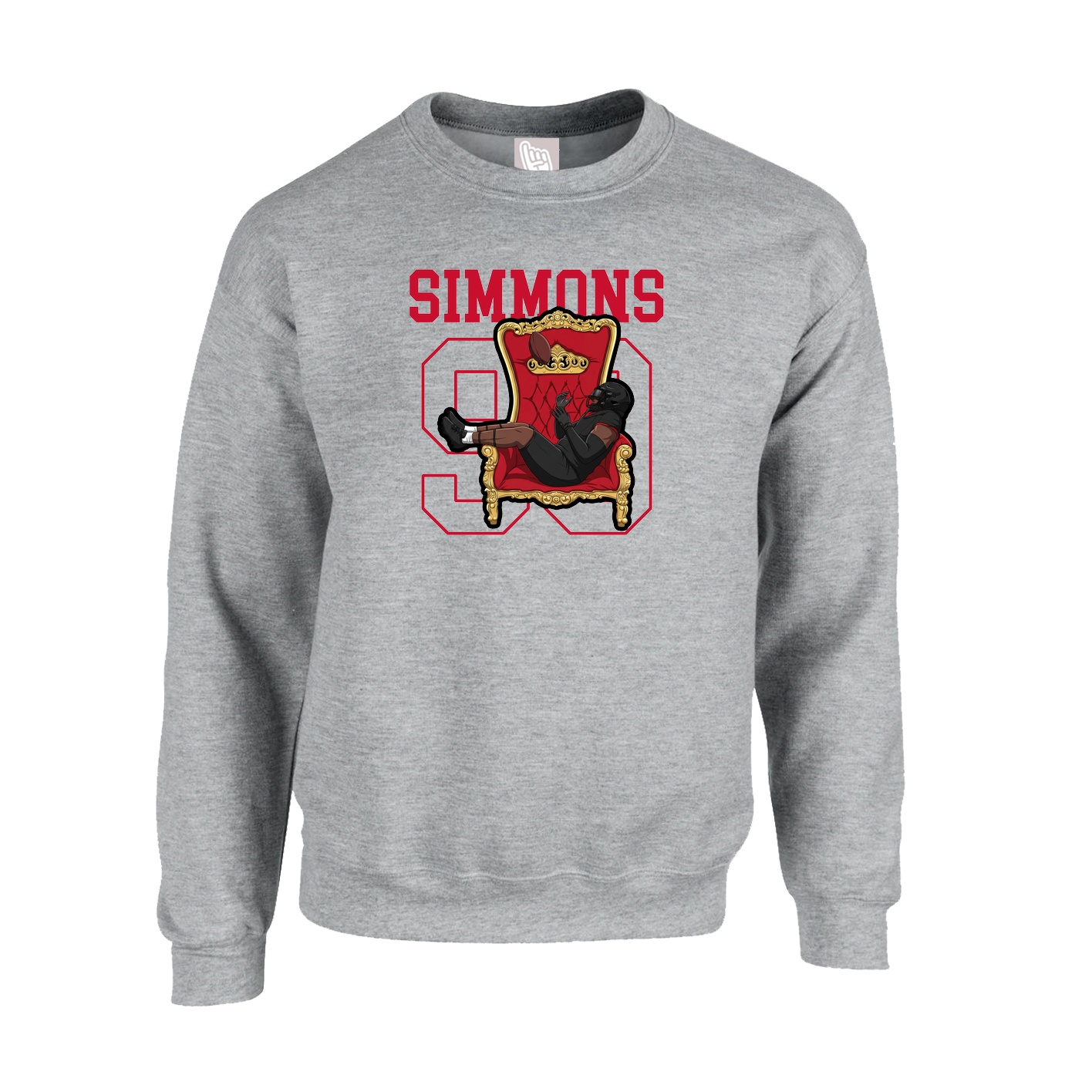 Fleece Crew — Shirsey in Grey